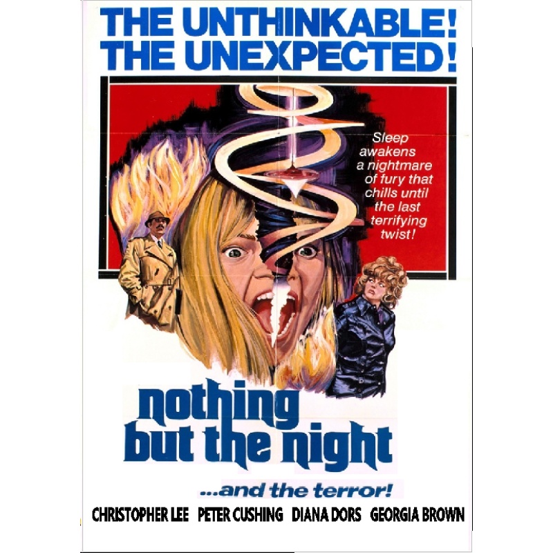 NOTHING BUT THE NIGHT (1973) Peter Cushing Christopher Lee Diana Dors