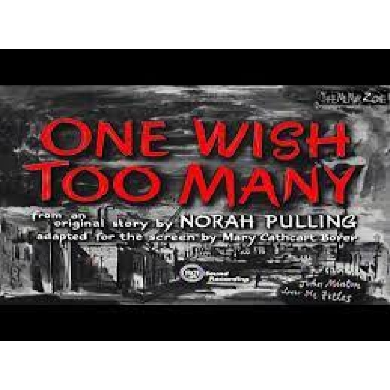 One Wish Too Many (1956) Anthony Richmond, Rosalind Gourgey, John Pike