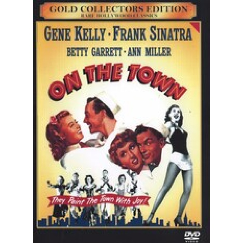On the Town (1949) - Gene Kelly Frank Sinatra - Ann Miller - DVD (All Region)