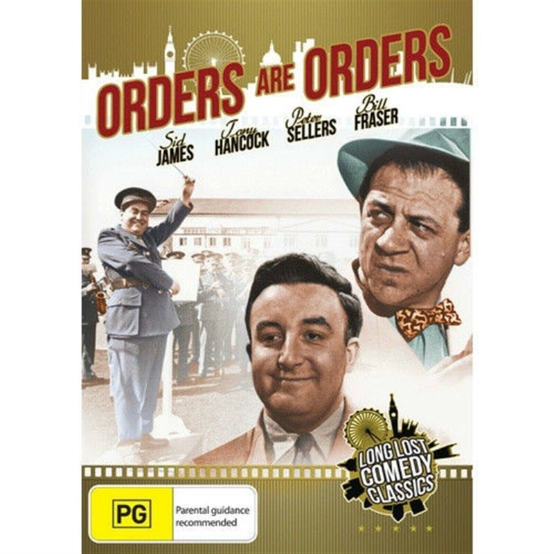 Orders Are Orders - Sid James - Dvd