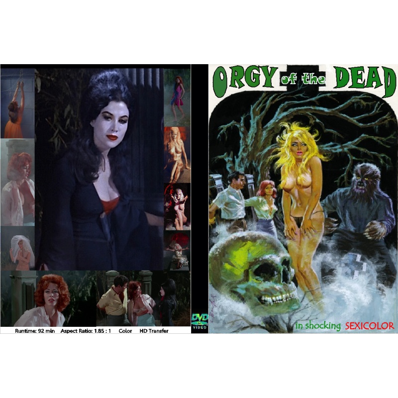 ORGY OF THE DEAD (1965) from a story by ED WOOD