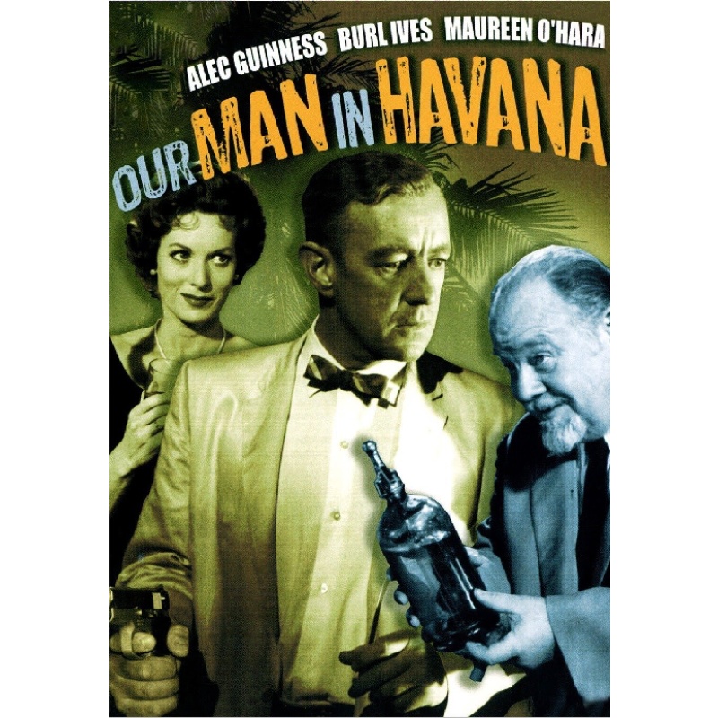 OUR MAN IN HAVANA (1959) Alec Guinness Maureen O'Hara Noel Coward Burl Ives