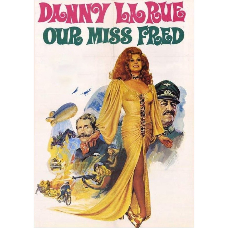 OUR MISS FRED (1972) Danny La Rue