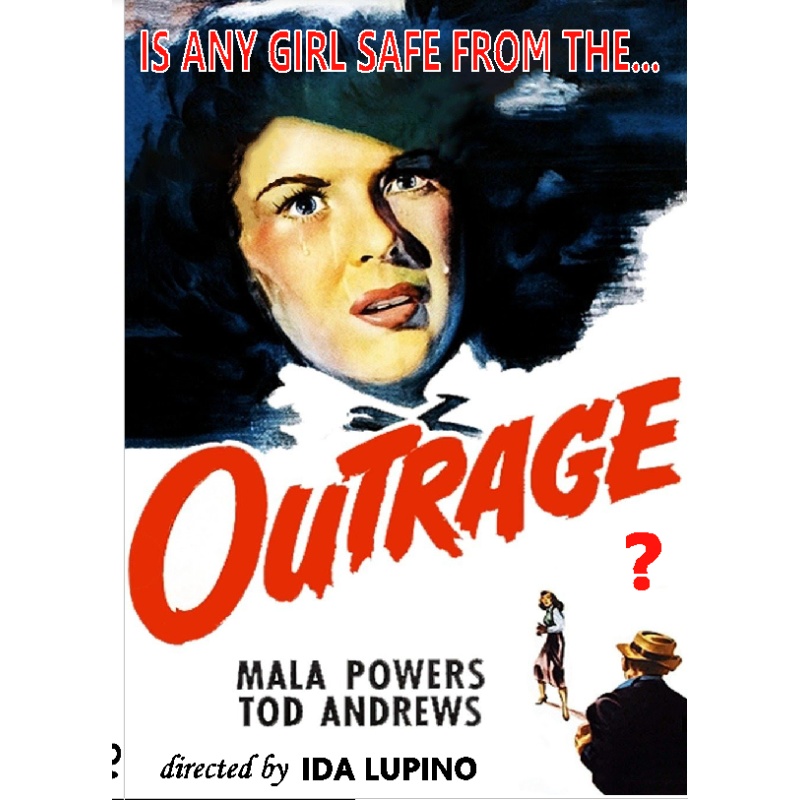 OUTRAGE (1950) Mala Powers  a film directed by IDA LUPINO