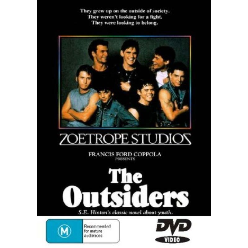 The Outsiders Tom Cruise (All Region Dvd)= Dvd
