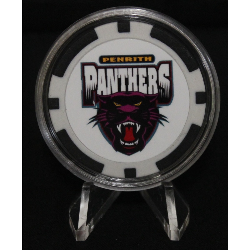 Poker Chip Card Guards Protectors - Penrith Panthers