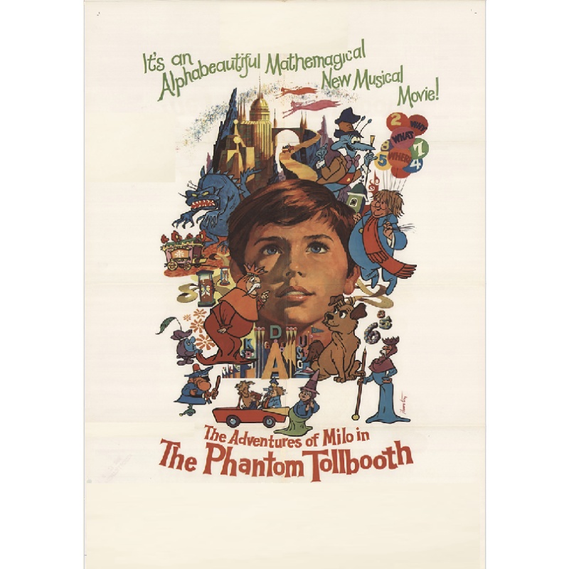 THE PHANTOM TOLLBOOTH (1970) Mel Blanc  Live Action-Animated
