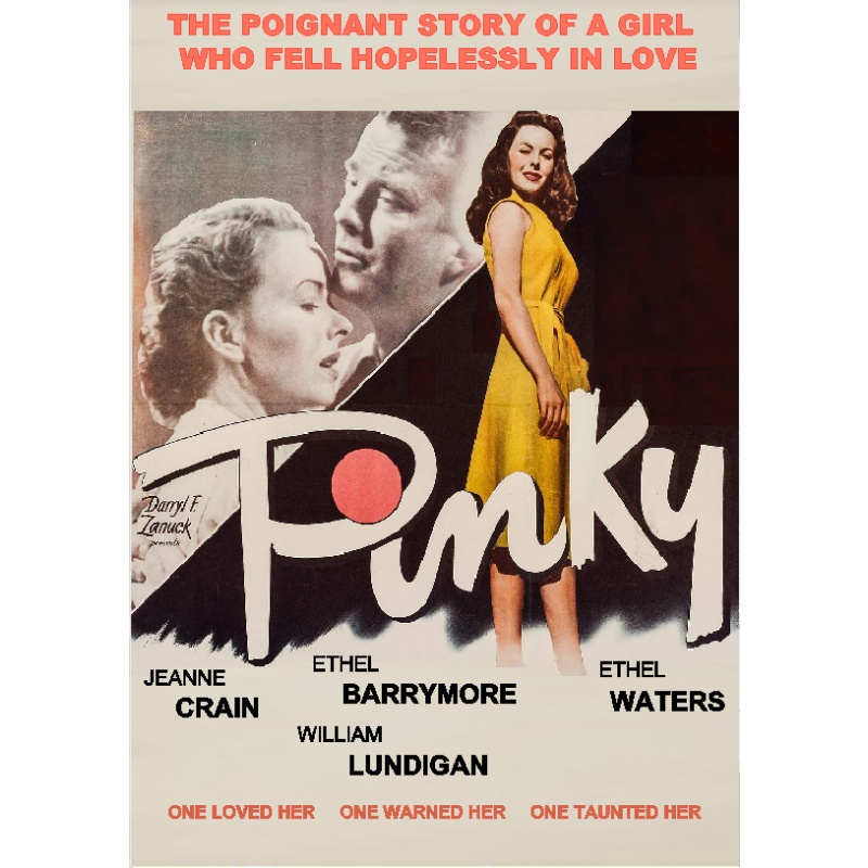 PINKY (1949) Jeanne Craine Ethel Barrymore