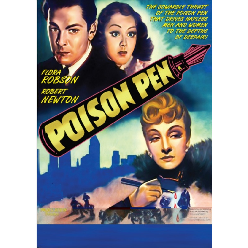 POISON PEN (1939) Robert Newton Ann Todd Flora Robson