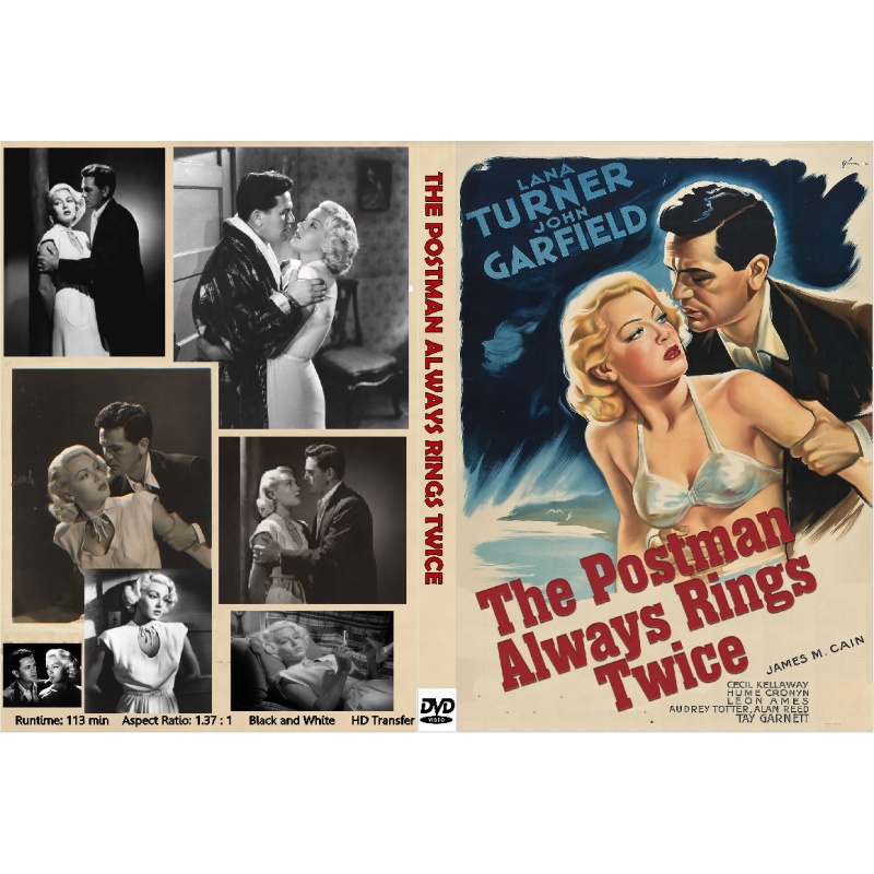 THE POSTMAN ALWAYS RINGS TWICE (1946) Lana Turner John Garfield