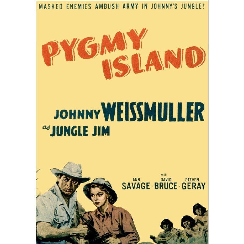PYGMY ISLAND Johnny Weissmuller as JUNGLE JIM