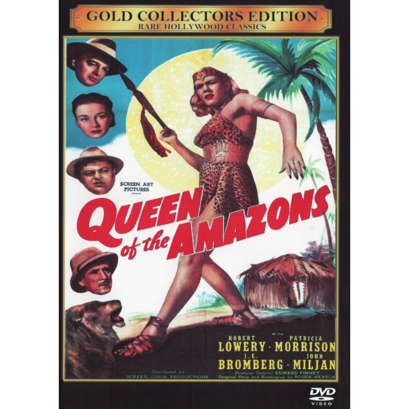 Queen of the Amazons (1946) - Robert Lowery - Patricia Morison - J. Edward Bromberg - DVD (All Region)