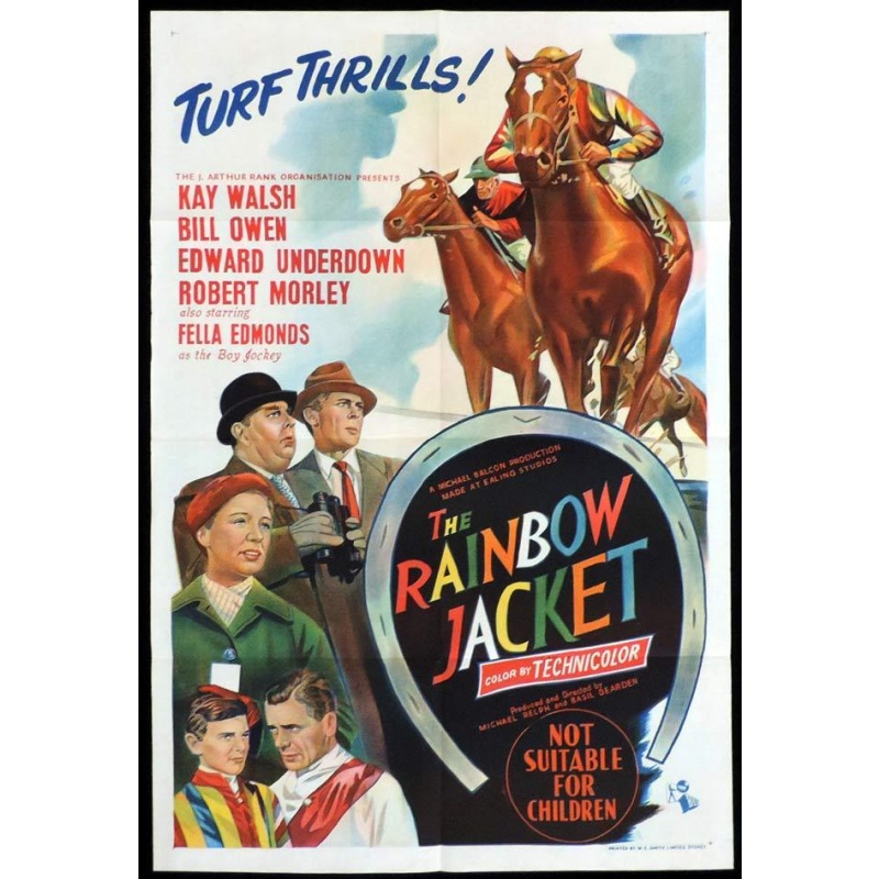 The Rainbow Jacket (1954) Robert Morley, Kay Walsh, Bill Owen, Honor Blackman