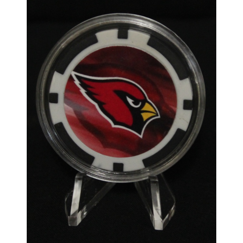 Poker Chip Card Guards Protectors - Red Bird