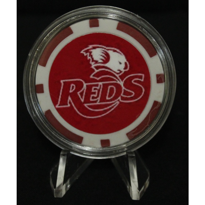 Poker Chip Card Guards Protectors - Reds