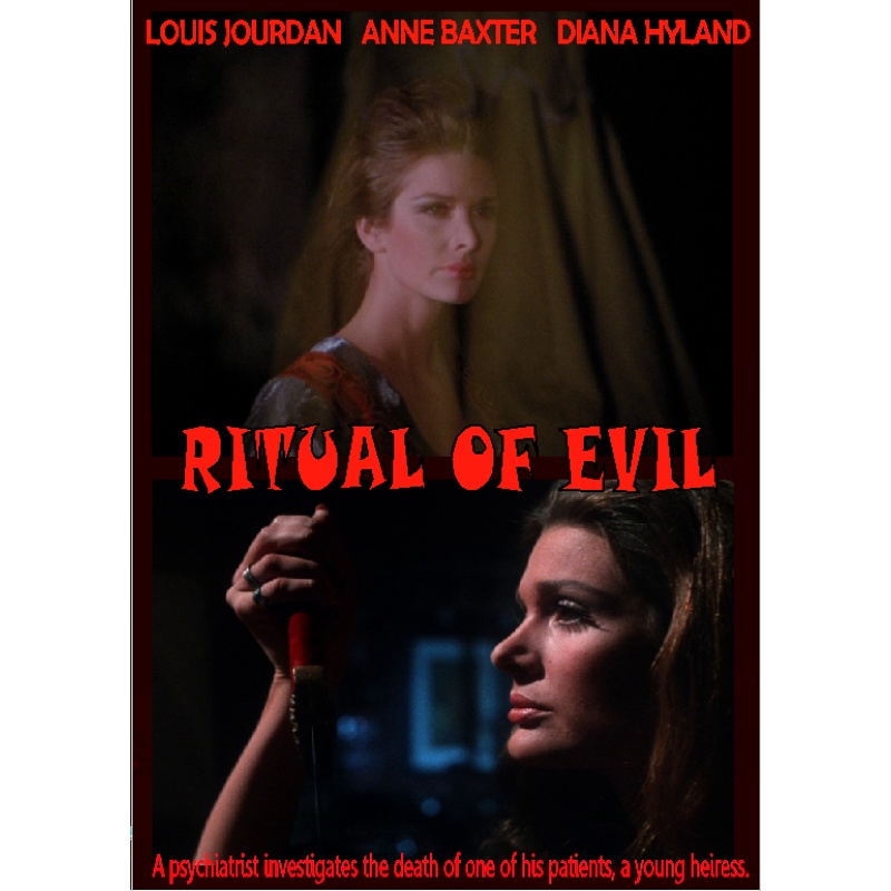 RITUAL OF EVIL (1970) Louis Jourdan Anne Baxter Diana Hyland