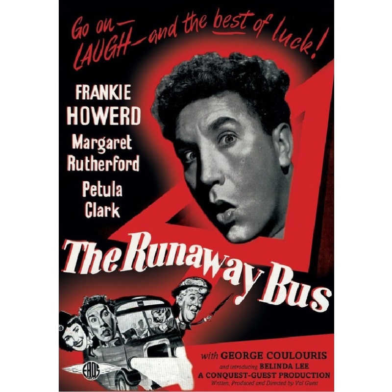 RUNAWAY BUS (1954) Margaret Rutherford Frankie Howerd Belinda Lee