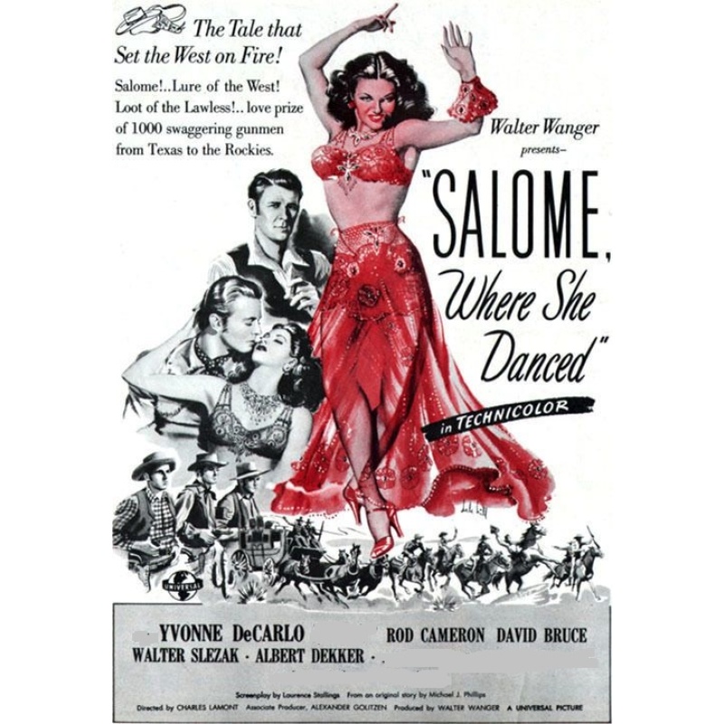 Salome Where She Danced Yvonne De Carlo  1945