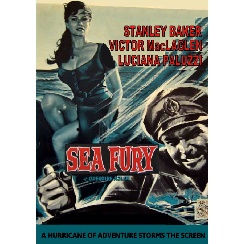 SEA FURY (1958) Stanley Baker Victor MacLaglen Luciana Paluzzi
