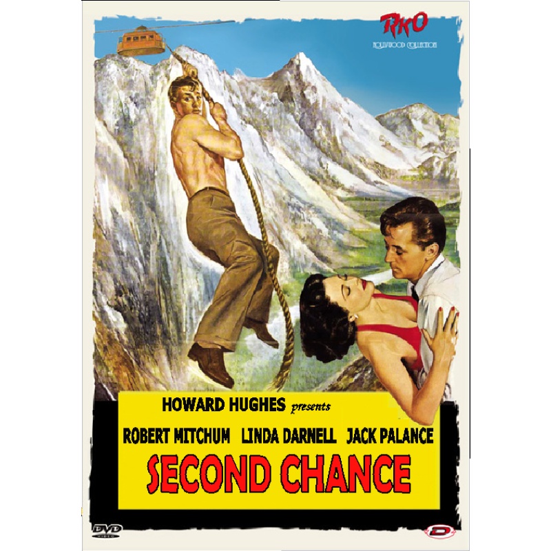 SECOND CHANCE (1953) Robert Mitchum Linda Darnell Jack Palance
