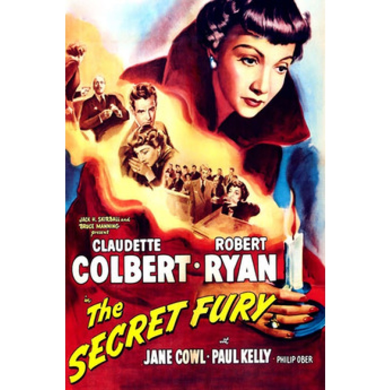 The Secret Fury 1950 ‧ Noir Claudette Colbert Robert Ryan and Jane Cowl