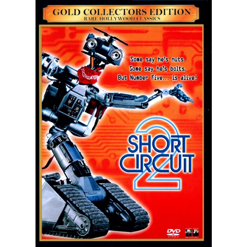 Short Circuit 2 (1988 ) - Fisher Stevens - Micheal Mckean - Tim Blaney- No 5 is Alive - DVD (All Region)