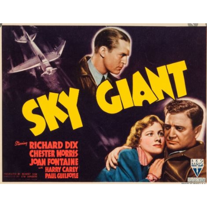Sky Giant (1938) Richard Dix, Chester Morris, Joan Fontaine