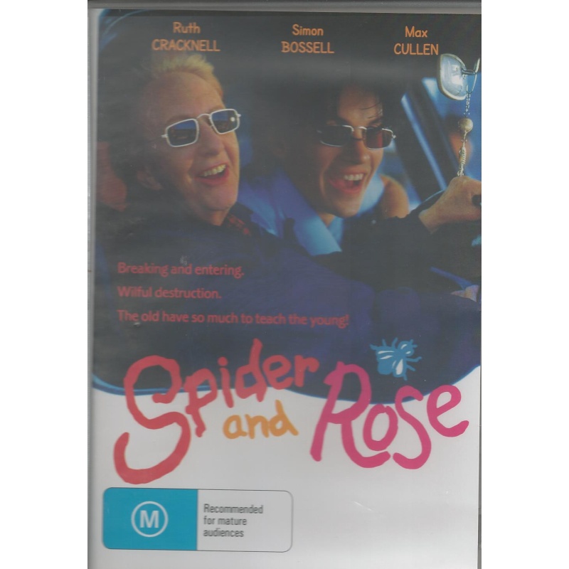 SPIDER AND ROSE - RUTH CRACKNELL - AUSTRALIAN CLASSIC - ALL REGION DVD
