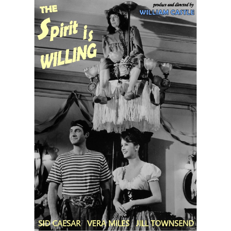 THE SPIRIT IS WILLING (1967) Sid Caesar Jill Townsend