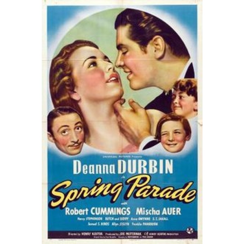 Spring Parade 1940  Deanna Durbin, Robert Cummings, Rare movie Musical