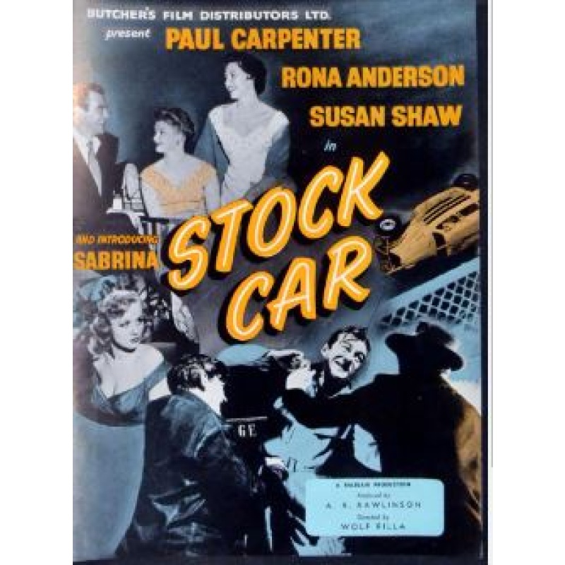 Stock Car 1955  Paul Carpenter, Rona Anderson, and Susan Shaw.
