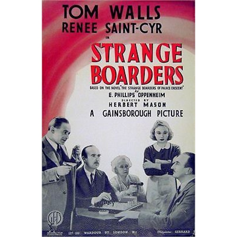 STRANGE BOARDERS Tom Walls, Renée Saint-Cyr, Googie Withers 1938