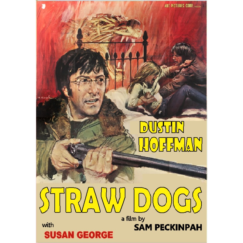 STRAW DOGS (1971) Dustin Hoffman Susan George