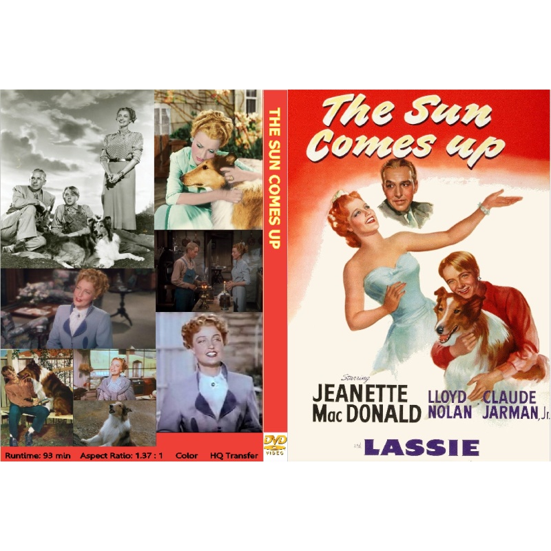 THE SUN COMES UP  Lassie Jeanette MacDonald Lloyd Nolan