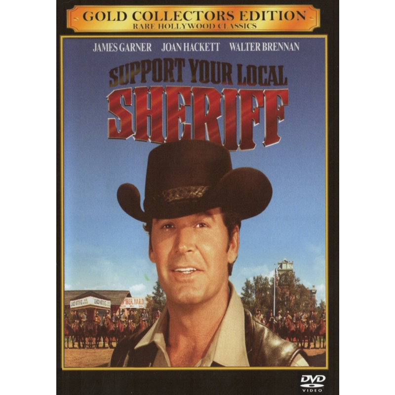 Support Your Local Sheriff (1969) - James Garner - Joan Hackett - Walter - Brennan - DVD (All Region)