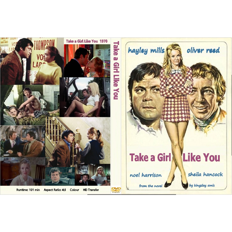 TAKE A GIRL LIKE YOU (1970) Hayley Mills Oliver Reed