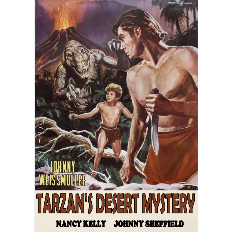 TARZAN'S DESERT MYSTERY (1943) Johnny Weissmuller