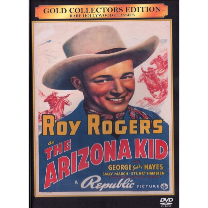 The Arizona Kid - (1939) - Roy Rogers - Sally March - George Gabby Hayes -  Region - DVD