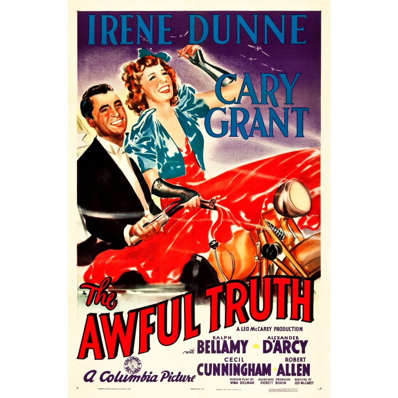 The Awful Truth 1937 - Cary Grant, Irene Dunne, Ralph Bellamy