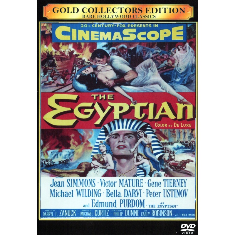 The Egyptian (1954} - Jean Simmons - Victor Mature - Gene Tierney - DVD (All Region)