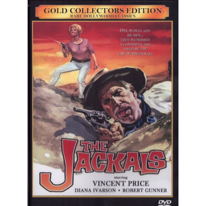 The Jackals - (1967) - Vincent Price - Diana Ivarson - Robert Gunner - All Region - DVD