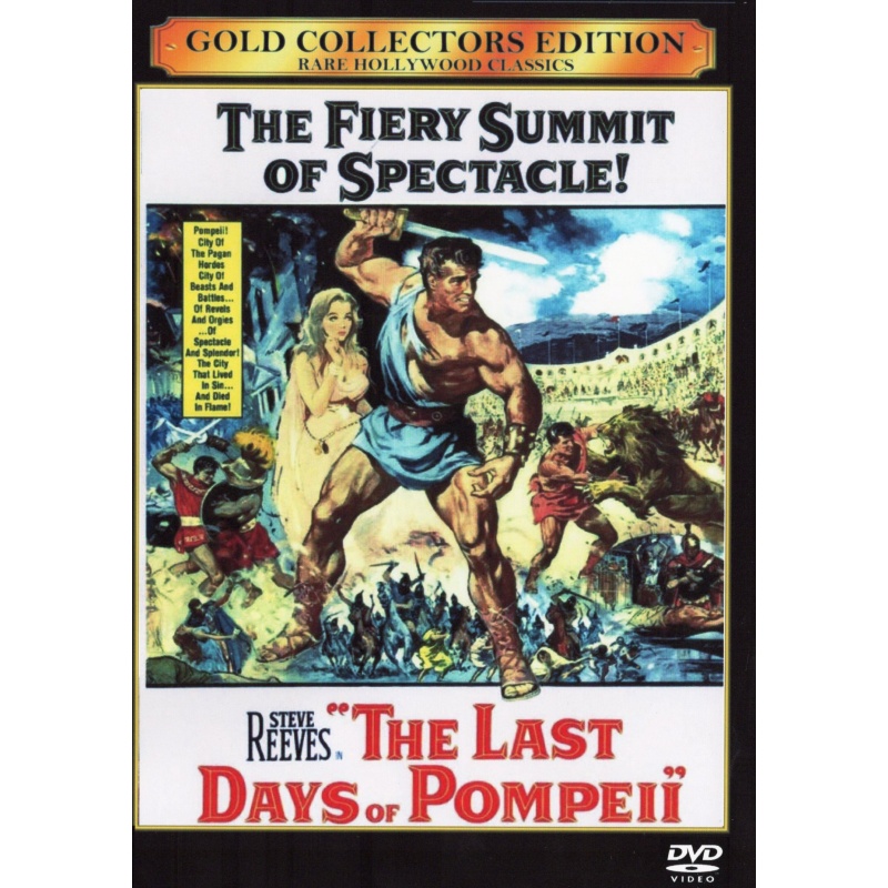 The Last Days of Pompeii (1959) - Steve Reeves - Christine Kaufmann - Fernando Rey - DVD (All Region)