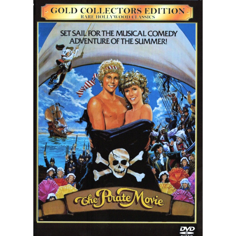 The Pirate Movie (1982) - Kristy McNichol - Christopher Atkins - Ted Hamilton - DVD (All Region)
