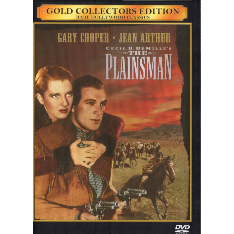 The Plainsman (1936) - Gary Cooper - Jean Arthur - James Ellison - DVD (All Region)