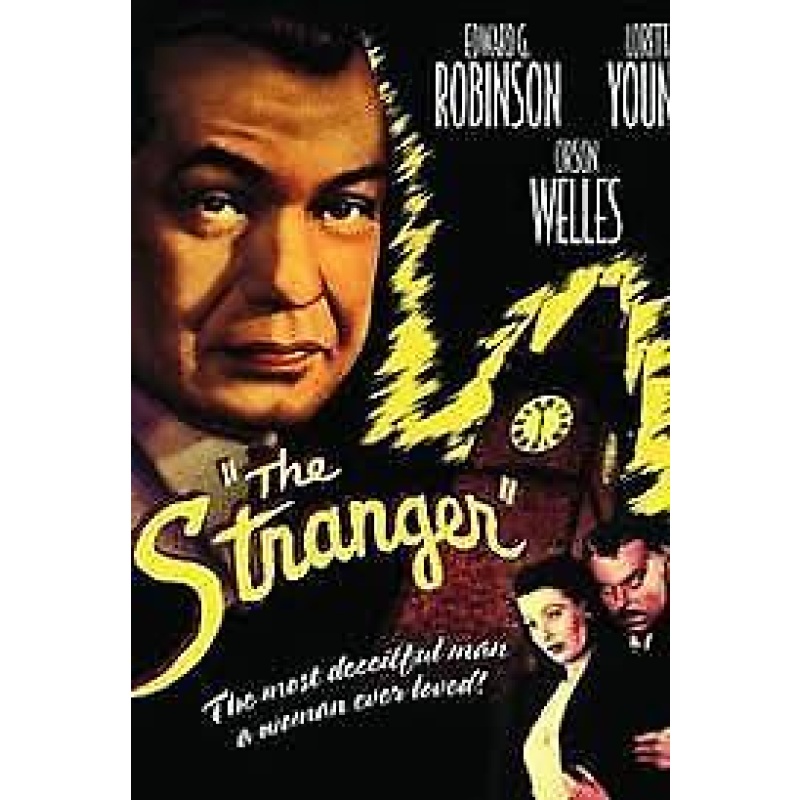 The Stranger 1946 Orson Welles; Edward G. Robinson