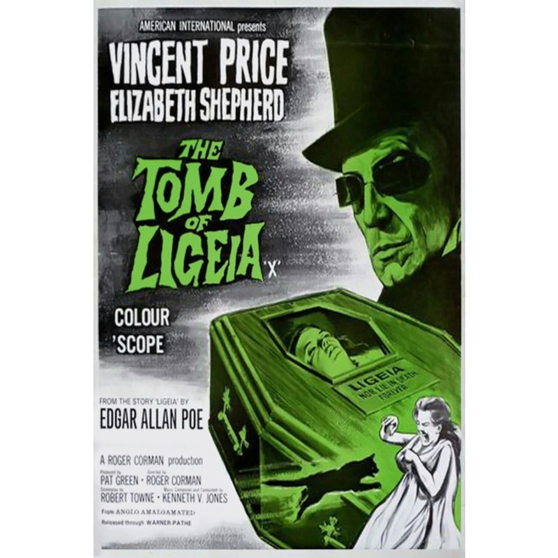 The Tomb of Ligeia (1964)  Vincent Price, Elizabeth Shepherd, John Westbrook