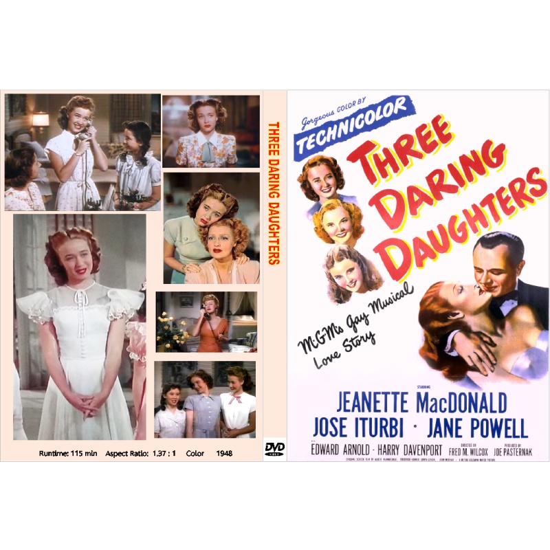 THREE DARLING DAUGHTERS (1948) Jeanette MacDonald
