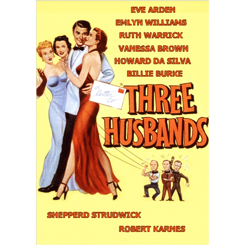 THREE HUSBANDS (1950) Eve Arden Howard Da Silva