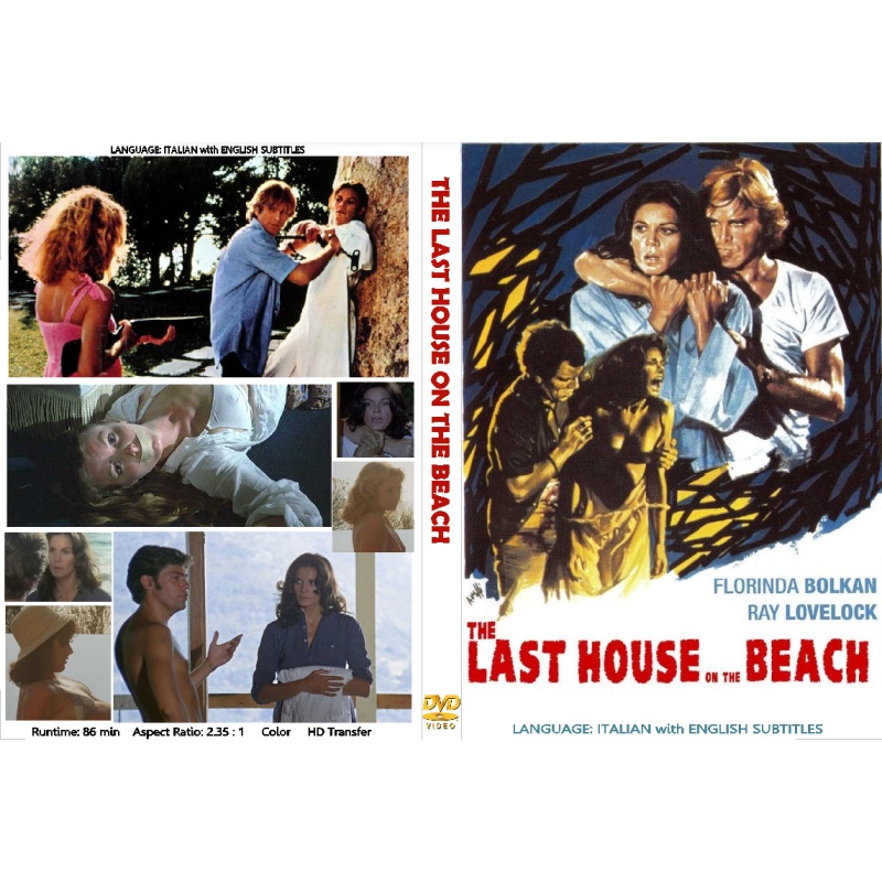 THE LAST HOUSE ON THE BEACH (1978) Florinda Bolkan, Ray Lovelock, Flavio Andreini