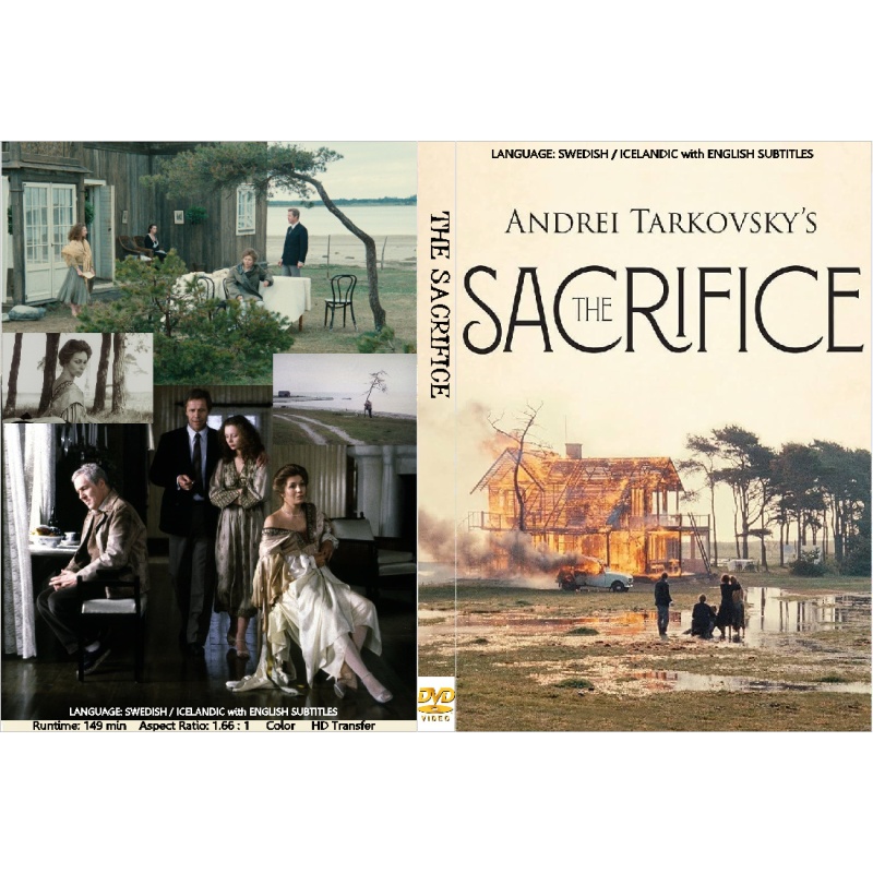 THE SACRIFICE (1986) a film directed by Andrei Tarkovsky LANGUAGE : SWEDISH/ICELANDIC WITH ENGLISH SUBTITLES